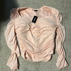 BOGO FREE! NWT Express top pink